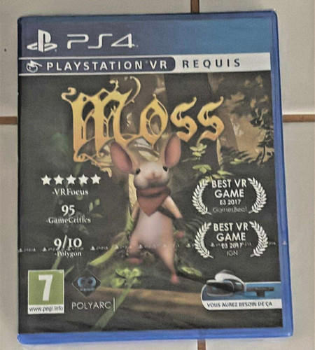 Rare jeu moss - moss, sony