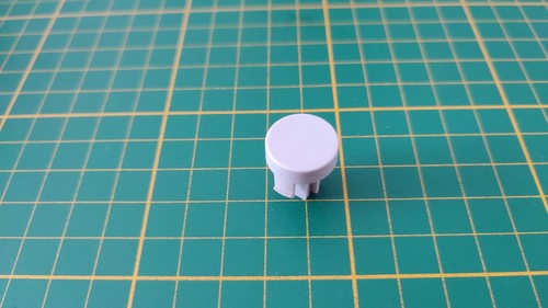 Bouton power gris - , pièce