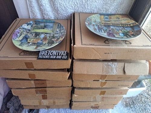 Lot assiettes collection - 15,