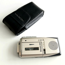 Olympus Pearlcorder J500 – Dictaphone à microcassettes avec étui – Fonctionnel