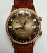 RARE magnifique MONTRE vintage ELVIA A SONNERIE ALARME - EXCELLENT ETAT