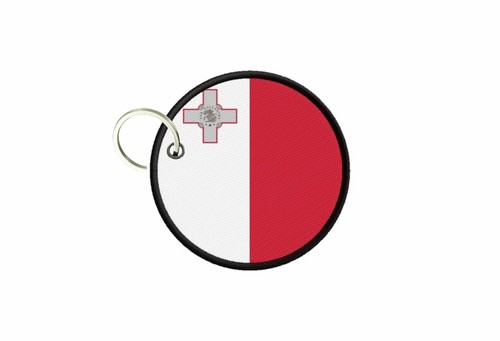 Porte cles clefs drapeau - , malte