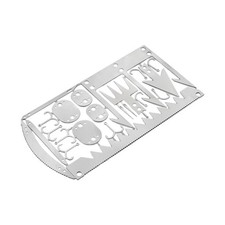 Hameçon multifonction en acier inoxydable pour pique-nique, randonnée, pêche