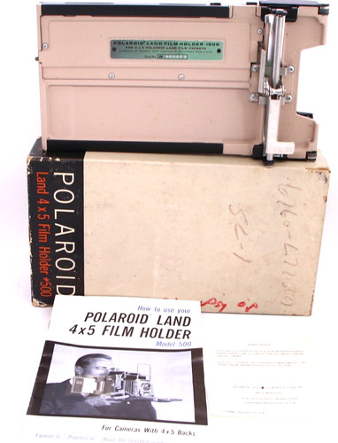 Support film polaroid land 4x5 - film,