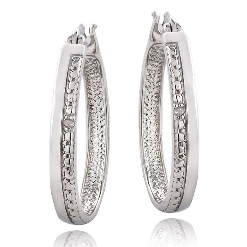 925 argent diamant accent - argent,