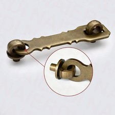 Ancien loquet laiton 15 cm de