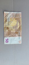 A VENDRE BILLET DE BANQUE DE 50EUROS DE 2002 SERIE X
