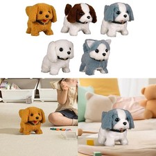 Animal en peluche de chiot électronique Marche et fabrication du sons du jouet