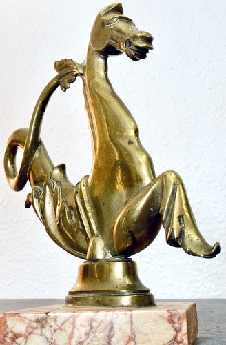 Cheval gondole bronze - cheval,