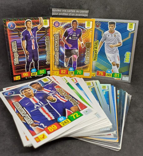 Cartes panini adrenalyn - cartes,