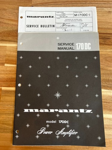 Original marantz model - model, 170dc