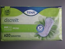 lot de 2 TENA discreet mini paquet de 20 serviettes soit 40 serviettes