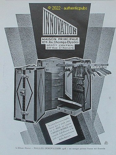 Publicite innovation malle - publicite,