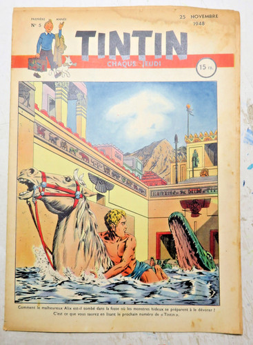 Tintin journal edition - tintin/le, de../edition
