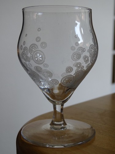 Ancien beau verre - en, cristal