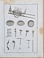 Gravure 1798 agriculture - 1798,