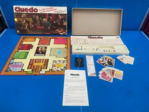 Cluedo jeu société ancien - cluedo,