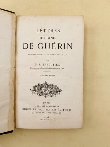 Trébutien lettres - trÉbutien,