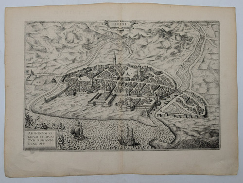 Carte ancienne rimini - carte,