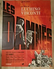 AFFICHE ORIGINALE  - Les Damnés  - 1969 - 120X160