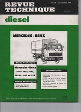 REVUE TECHNIQUE Diesel camion Mercedes-Benz série 1222 1422 S 1622 1922 RTD