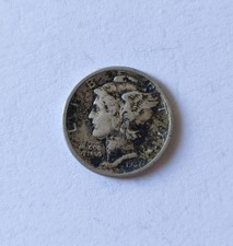 Monnaie One Dime MERCURY 1937
