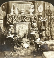 Scène de genre Lettre au