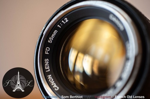 Canon 55mm f - , f/1.2