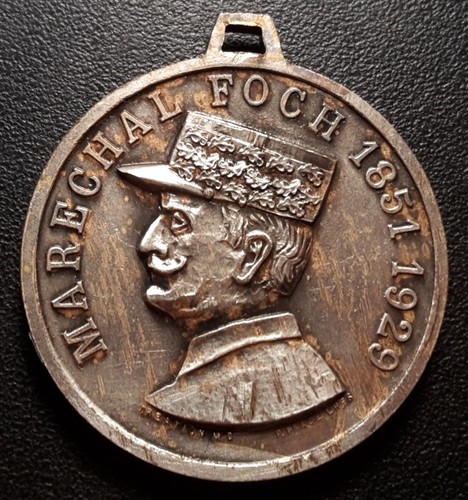 Maréchal foch médaille - maréchal,
