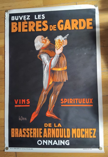 Affiche 1930 onnaing - onnaing, bières