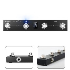 Contrôleur Footswitch Rechargeable pour MIDI avec Fonctionnalités USB et Smart