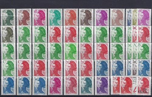 Timbres france - (110),
