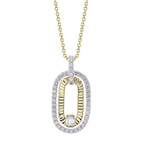 14k émeraude coupe diamant - 14k,