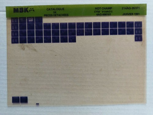 Microfiche mbk catalogue de - microfiche,