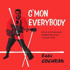 Eddie Cochran C’Mon Everybody EP EP (Vinyl)
