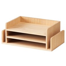 Organisateur de Bureau en Bois