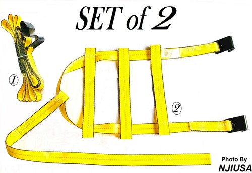 Set tow dolly straps - tow,