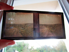 Lot de 5 autochromes Lumière - format 6.13 - dans une une boite