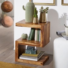 FineBuy Table d'appoint Bois