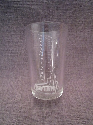 Verre cure ancien evian - de, "evian