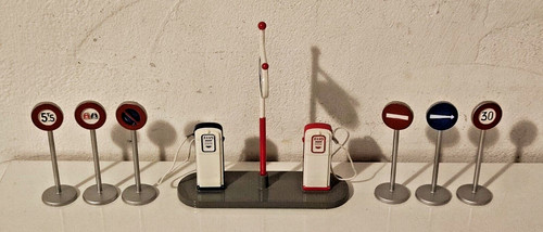 Pompe essence esso - pompe, +