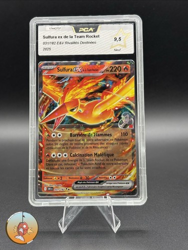 Carte gradée pokémon pca - pca, 9,5