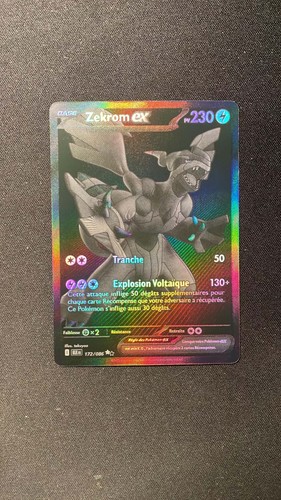 Carte pokemon zekrom ex - fr,