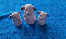 VINTAGE TRIO DE TABLE SALIERE