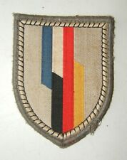 INSIGNE TISSU BRODE BRIGADE