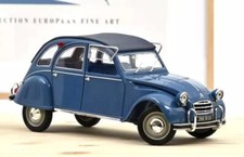 CITROEN 2CV AZAM - Limited 200 - 1966 - blue - NOREV 1:18
