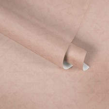 Papier Peint À Motif Géométrique – Rose
