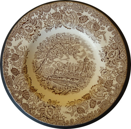Assiette faience de - en,