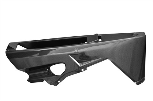 Sabot carbone pour - carbone, agusta