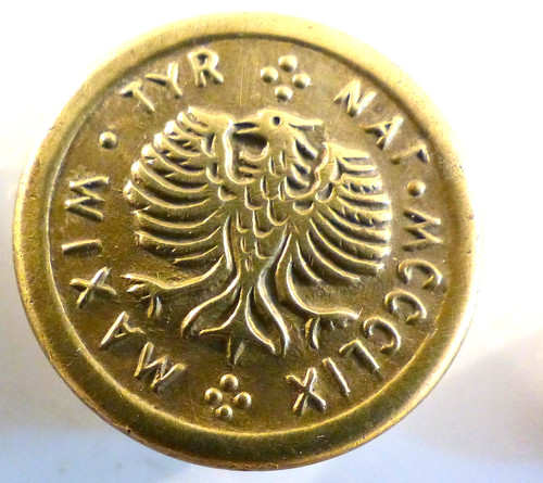 Bouton ancien militaire - ancien,